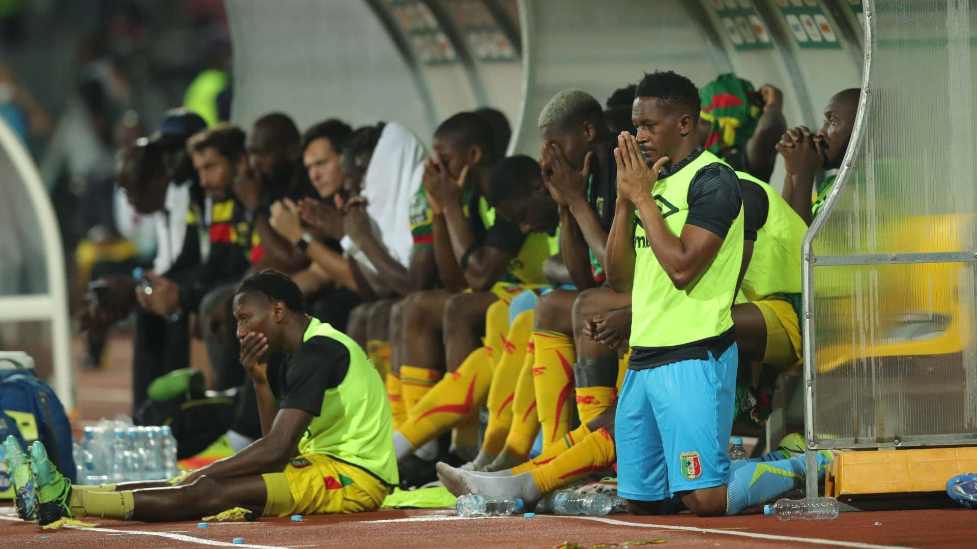 Mali players at Afcon 2021