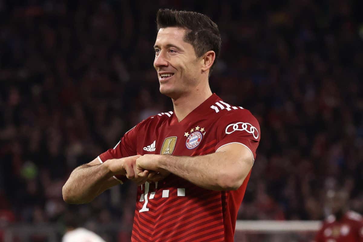 Robert Lewandowski Bayern Munich 2021-22