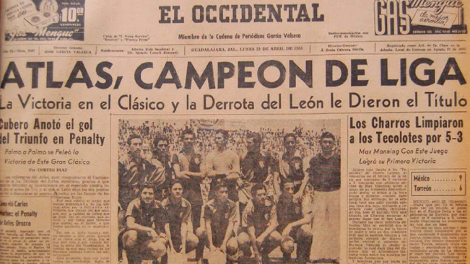Atlas Campeón Periódico