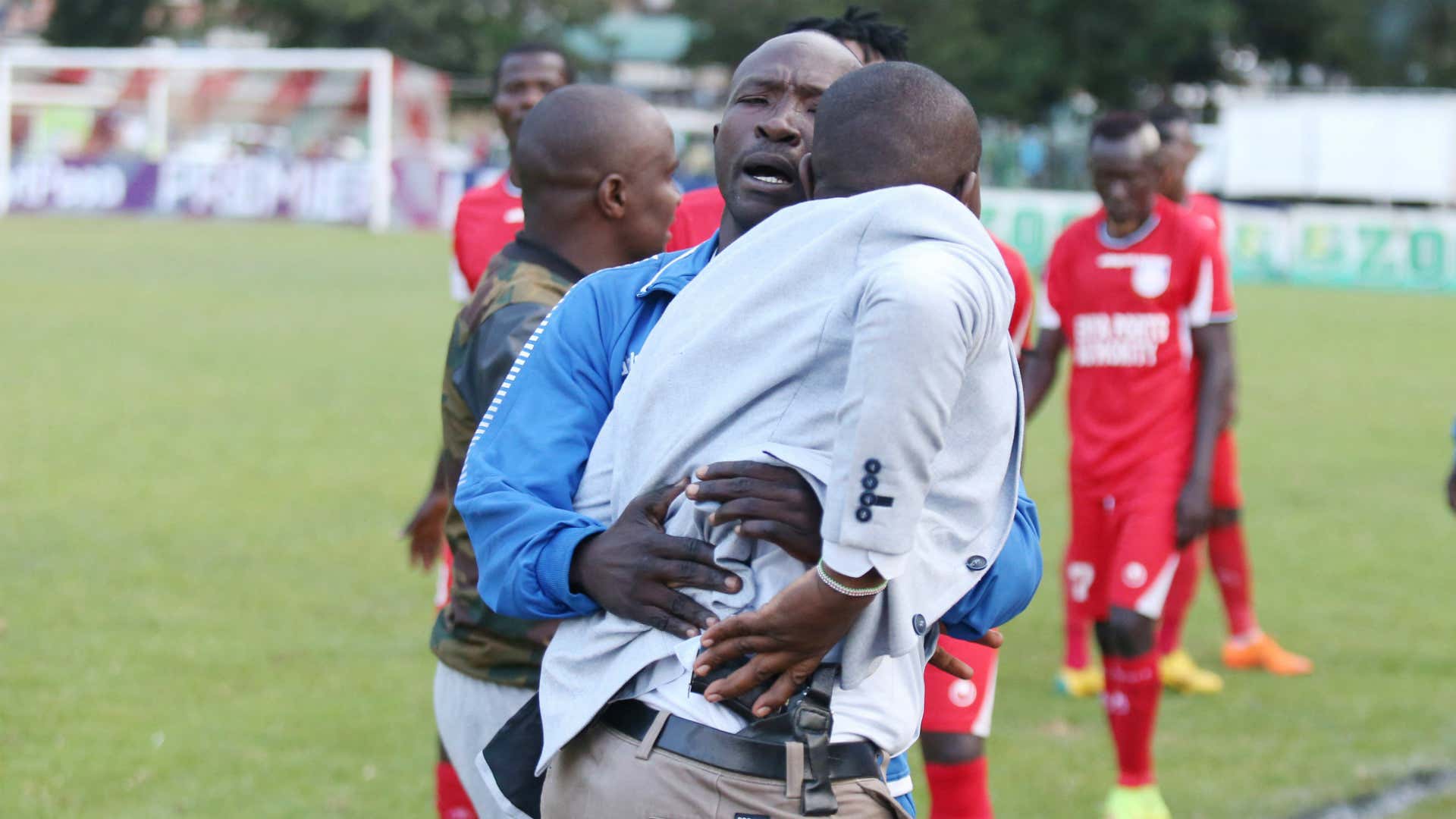 Bandari v Zoo Kericho GUN drama KPL match.
