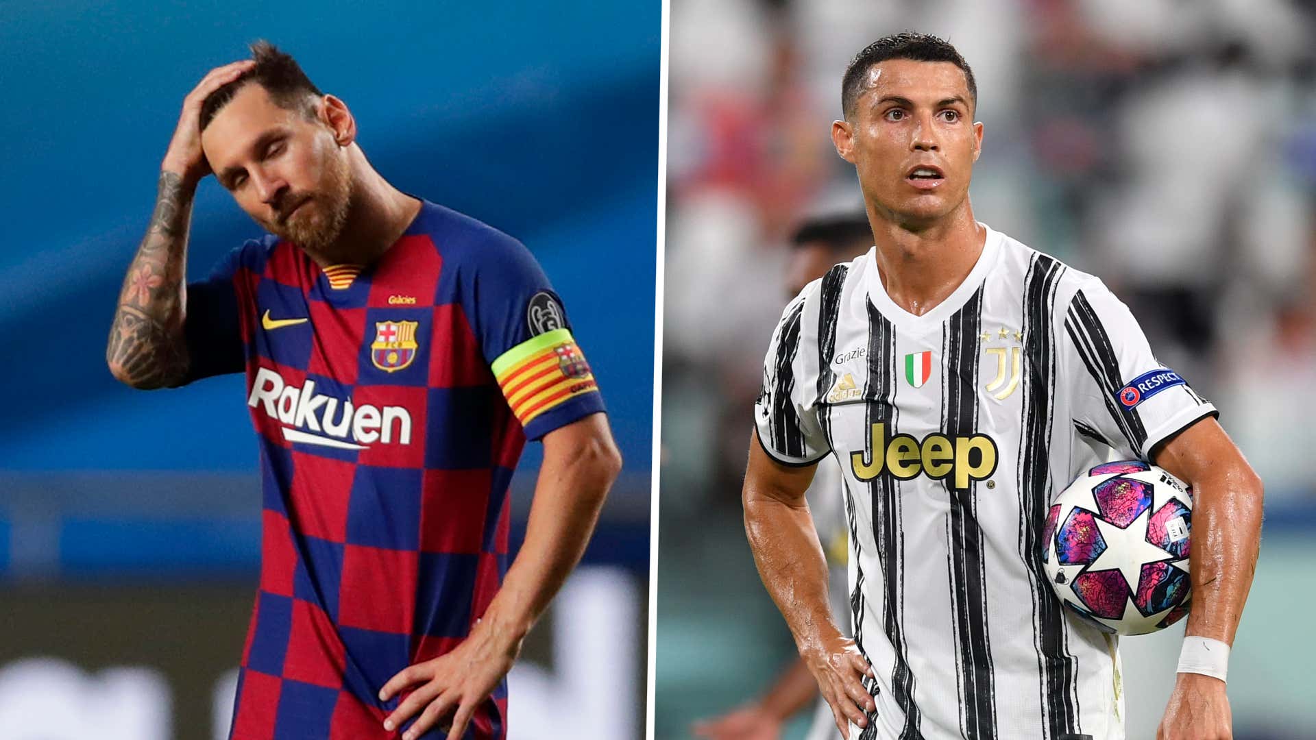Messi Ronaldo split