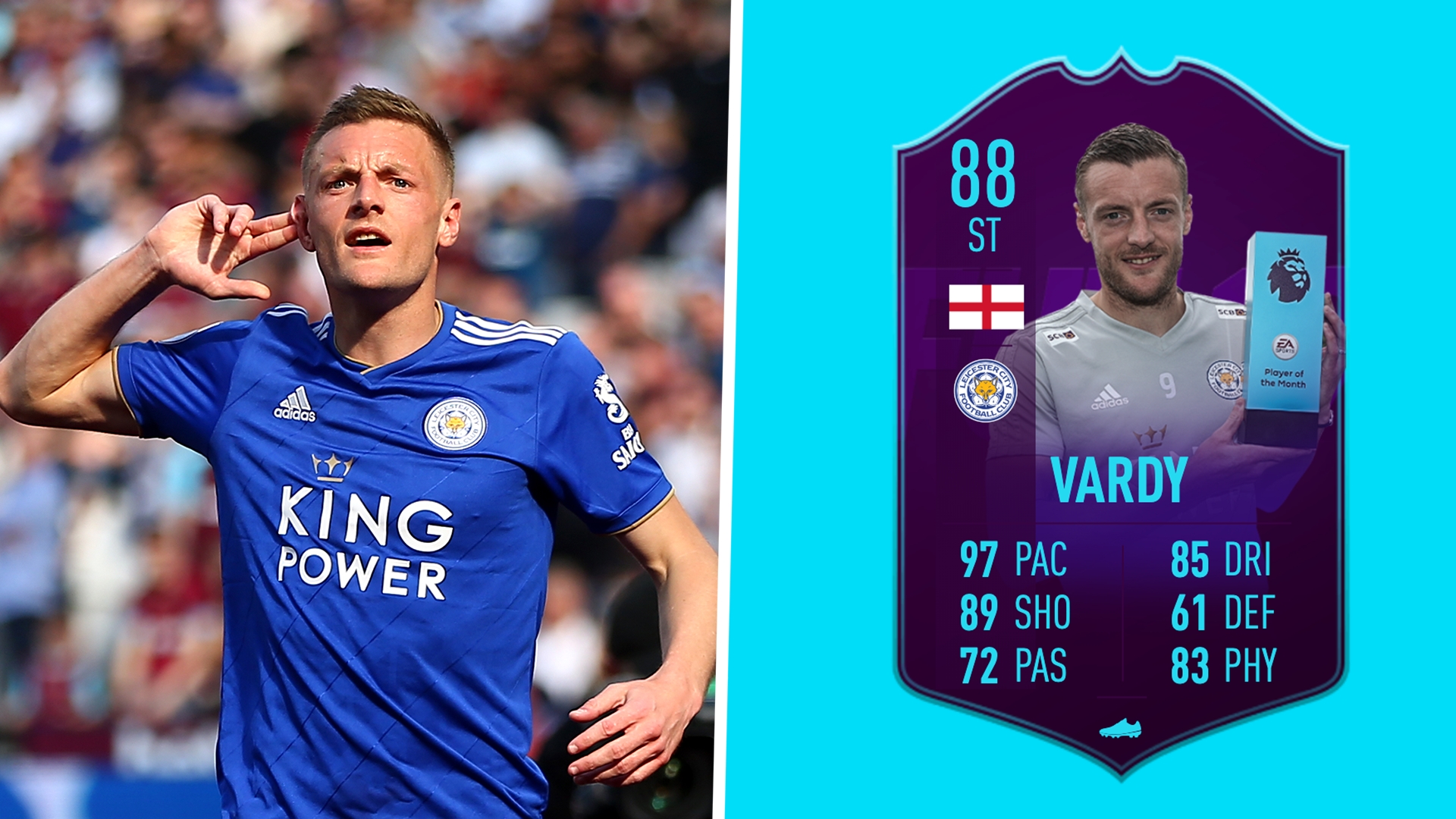 aflevere Præstation dechifrere FIFA 19 Jamie Vardy Player of the Month SBC solutions | Goal.com