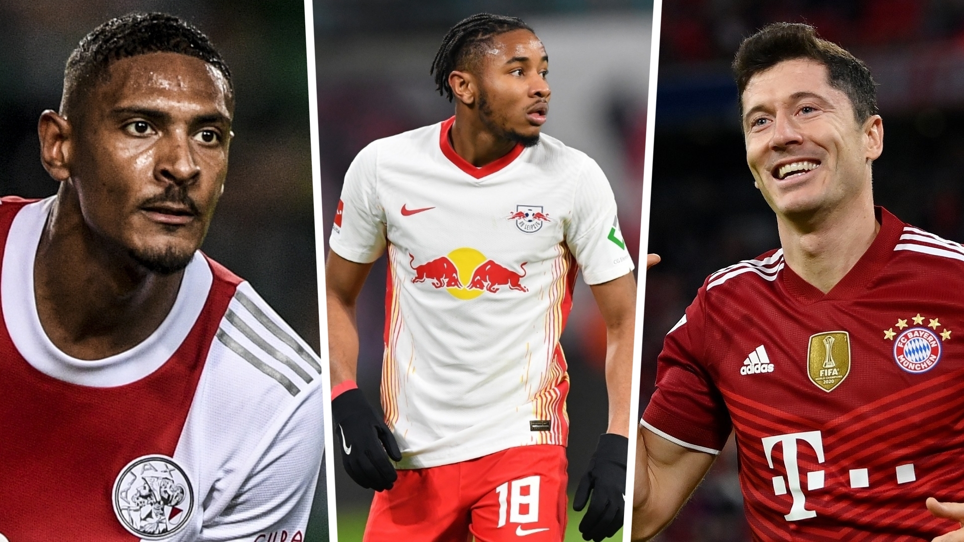 ajax s haller battles lewandowski and nkunku for champions league prize goal com