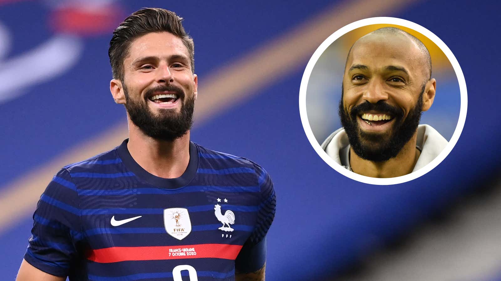 Olivier Giroud Thierry Henry