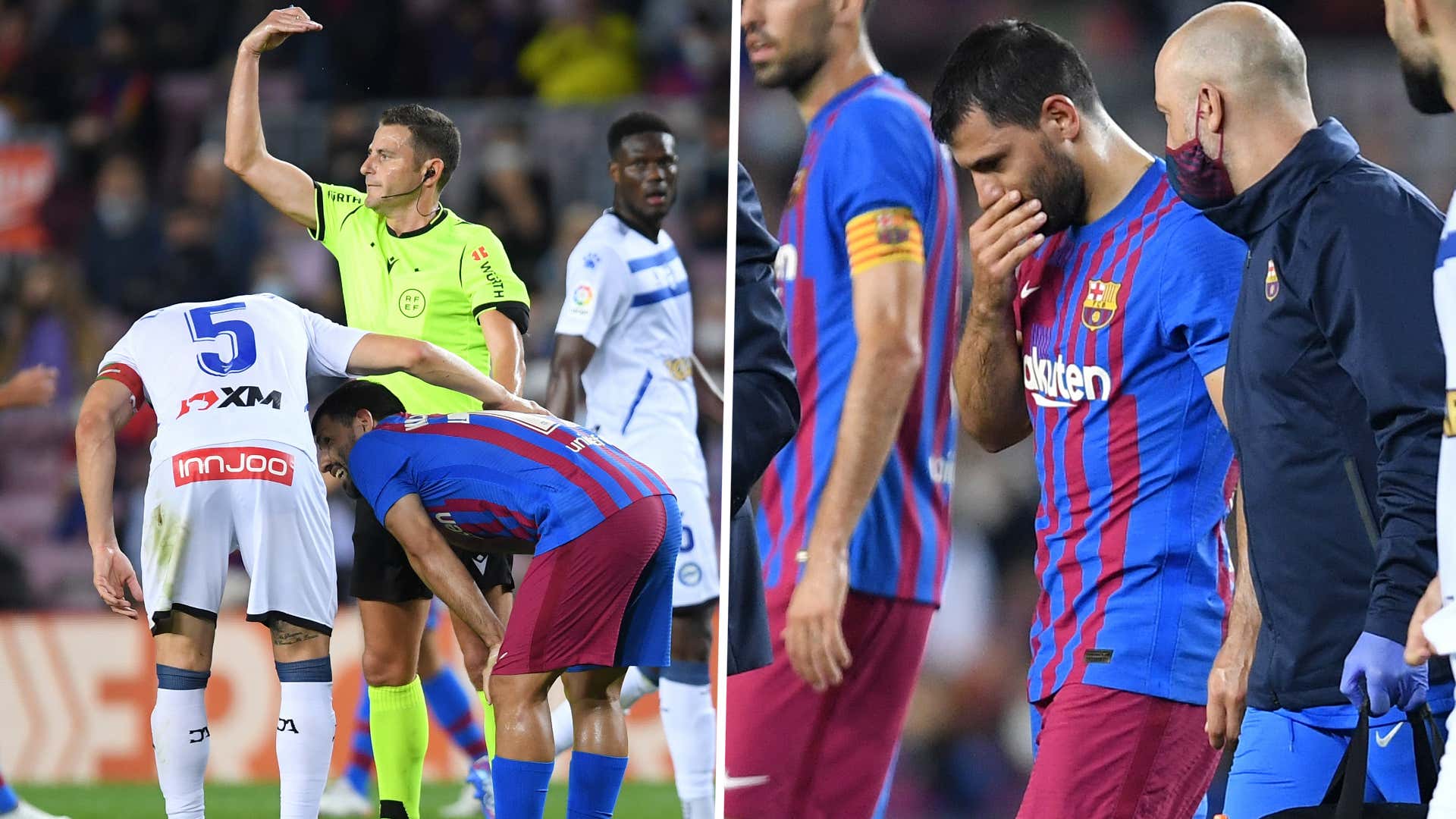 Sterling sends Aguero support after chest complaints