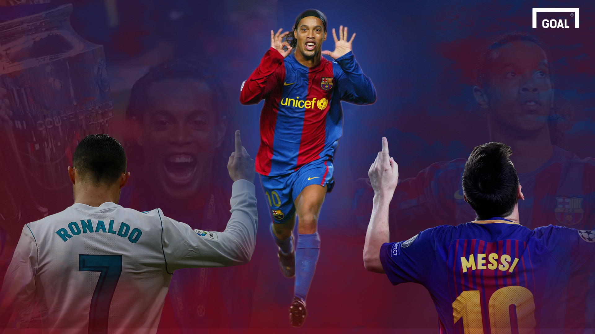 trotz messi und ronaldo ronaldinho war talentierter goal com