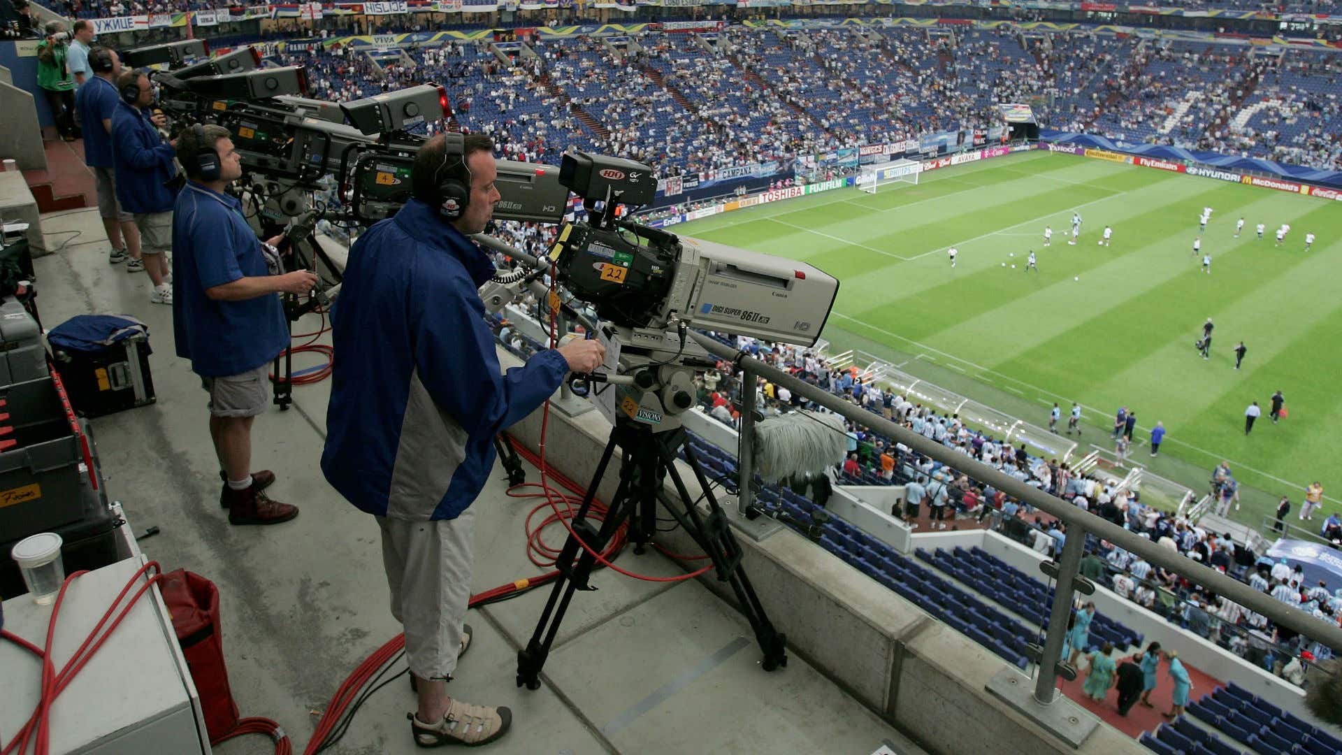 TV Cameras FIFA World Cup