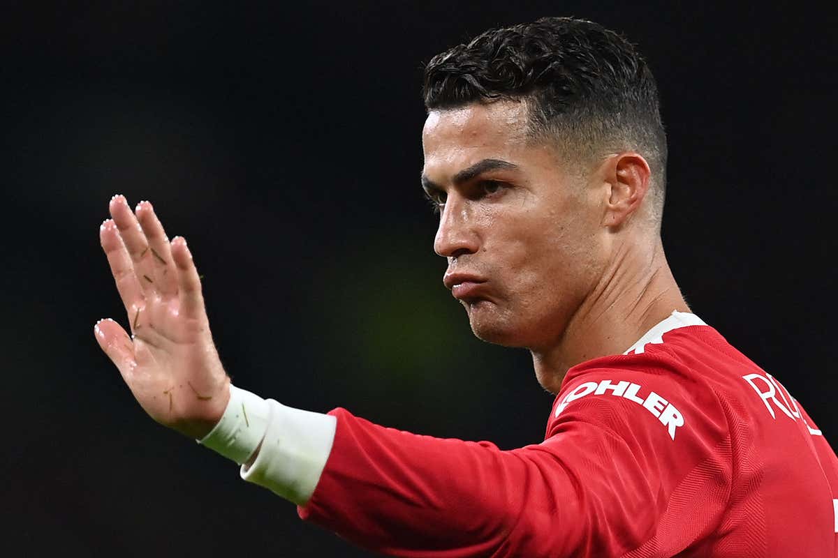 Cristiano Ronaldo Manchester United Atalanta Champions League 2021-22