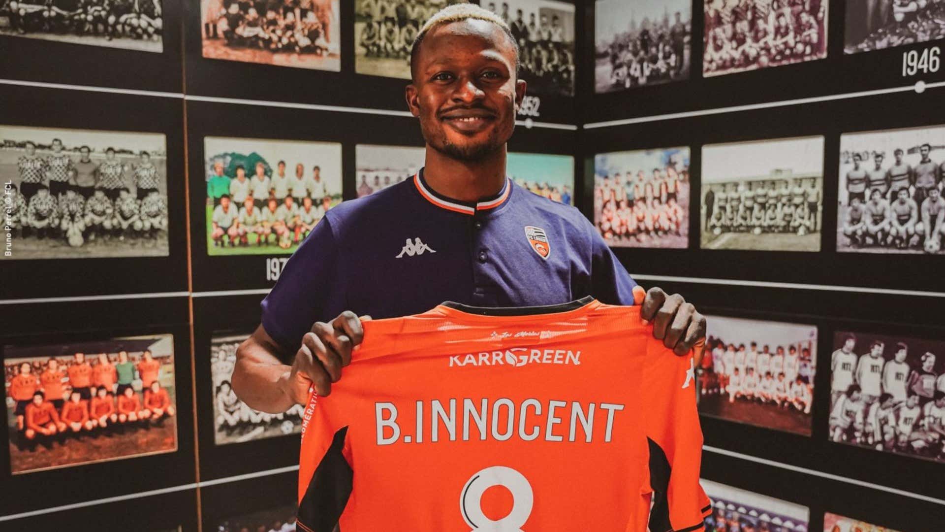 FC Lorient is delighted to announce today the arrival of Bonke Innocent.