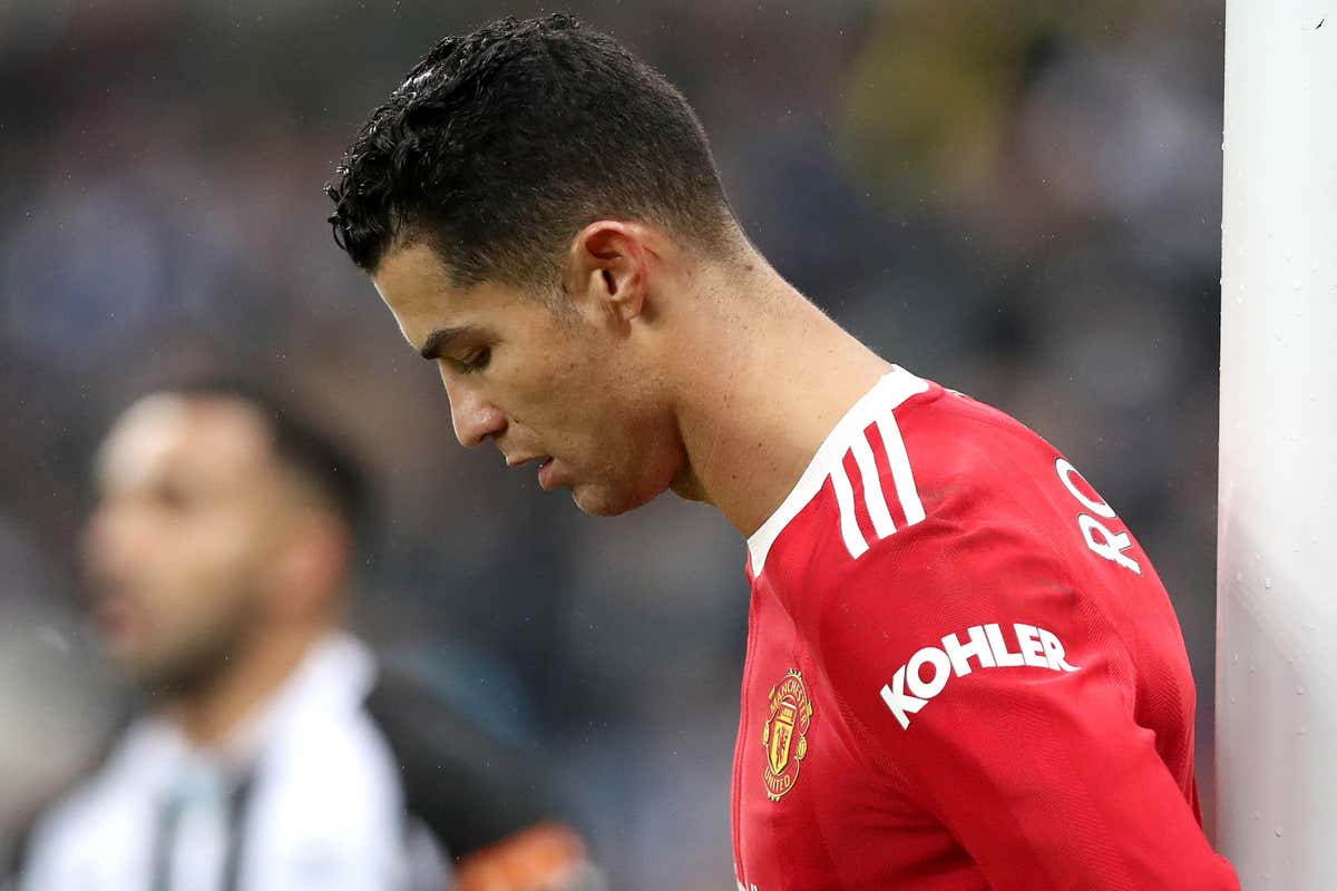 Cristiano Ronaldo, Newcastle vs Man Utd 2021-22