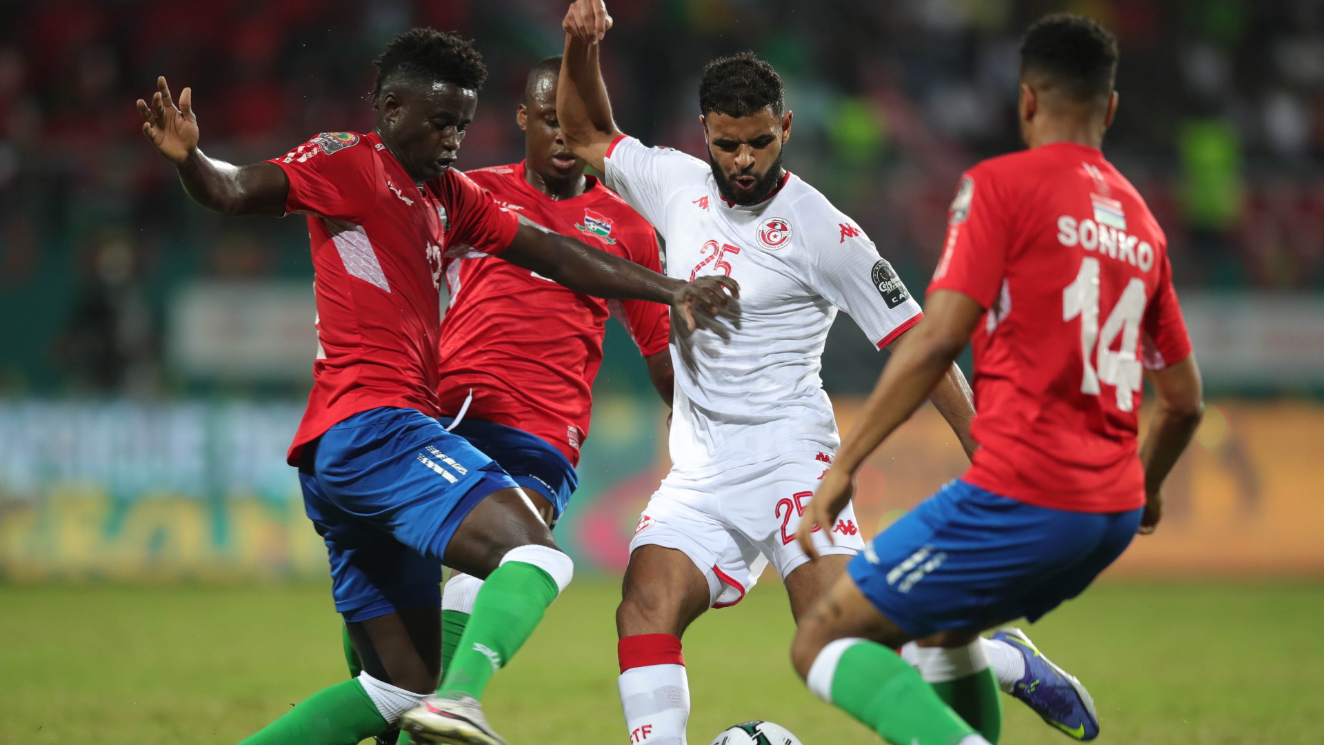 Afcon 2021: Gambia upset Tunisia, Mali beat Mauritania to top Group F |  Goal.com