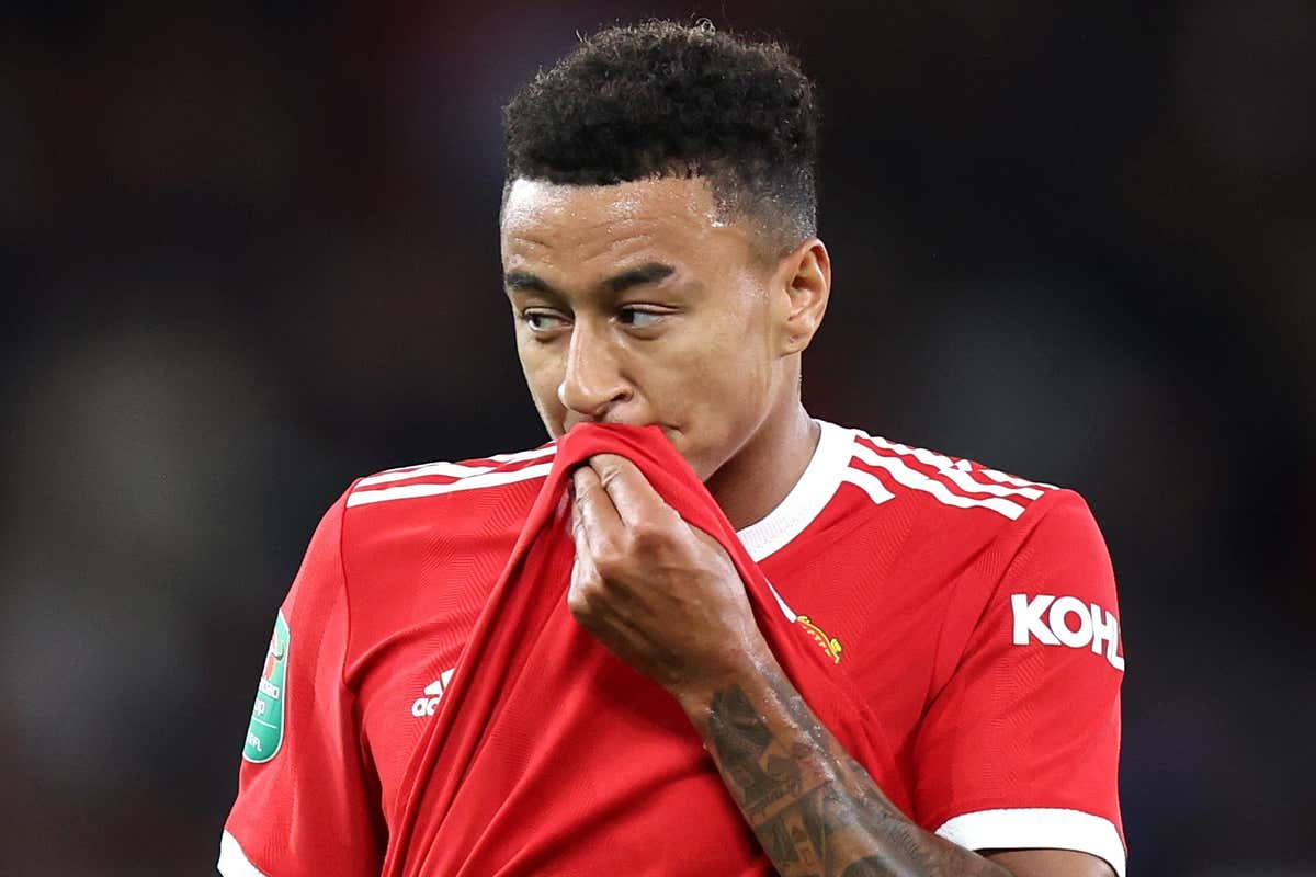 Jesse Lingard Manchester United 2021-22