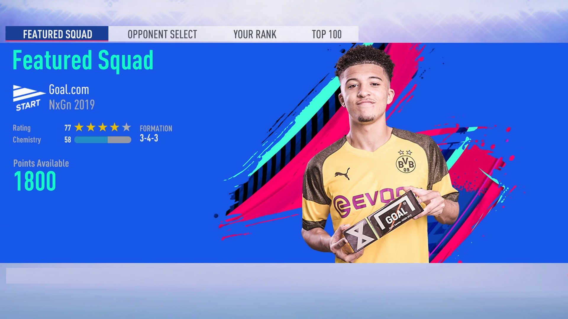 Ozan Kabak Jadon Sancho Phil Foden Goal Un Fifa 19 Squad Battle Kadrosu Goal Com