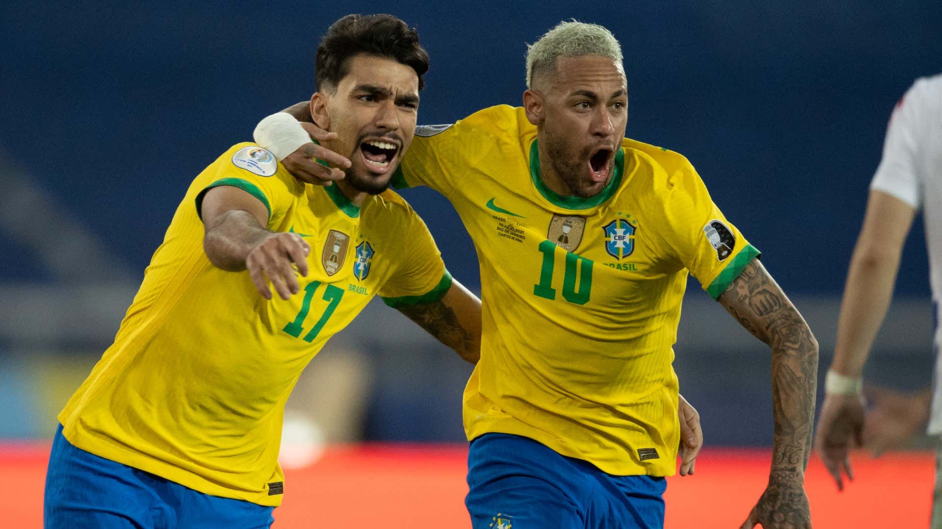 Neymar Lucas Paquetá seleção Brasil Copa América 2021