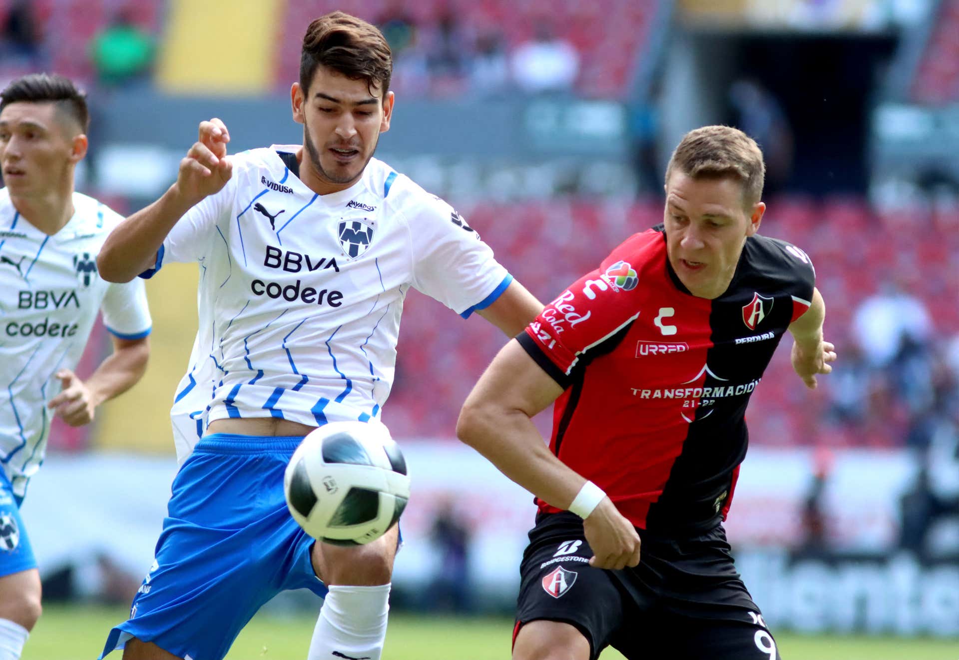 apertura 2021 goles de atlas 2 1 monterrey resultado resumen y videos goal com