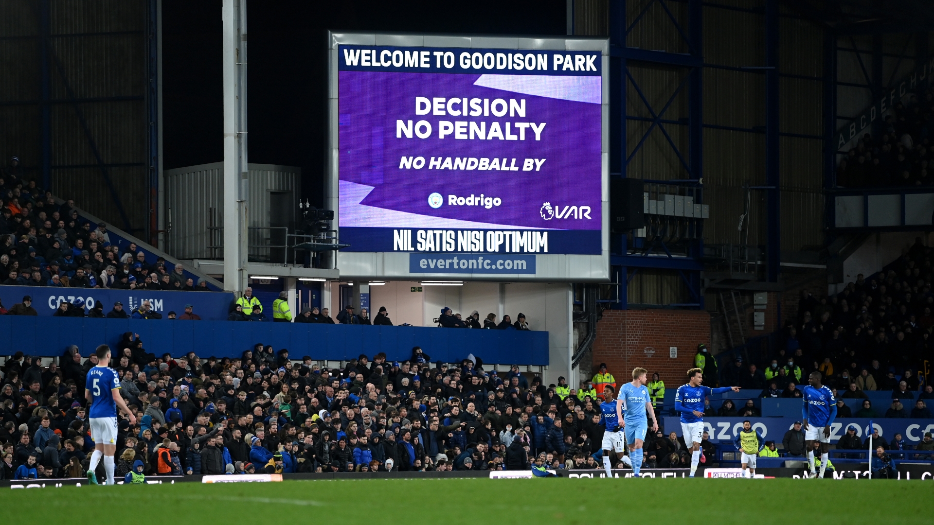 Everton demand Premier League apology after Rodri handball