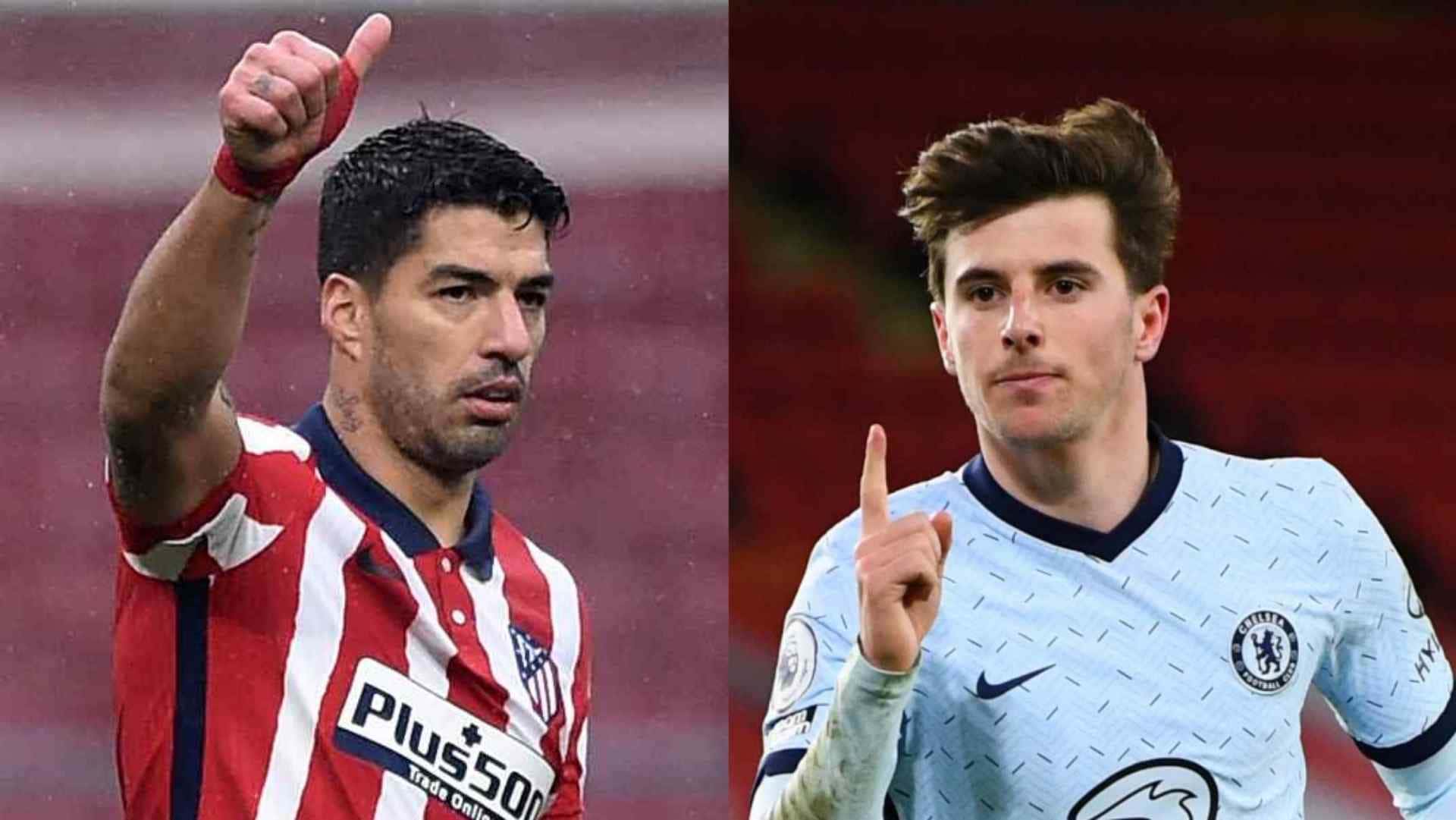 Luis Suarez Atletico Madrid Mason Mount Chelsea 2020-21