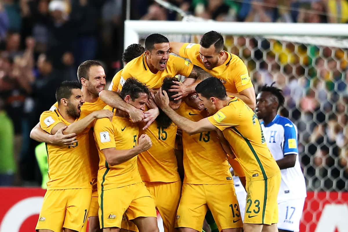 オーストラリアが4大会連続のw杯出場決定 主将ジェディナックの2発でロシア行き切符をつかむ ロシアw杯大陸間プレーオフ Goal Com オーストラリアが4大会連続のw杯出場決定 主将ジェディナックの2発でロシア行き切符をつかむ ロシアw杯大陸間プレーオフ Goal Com