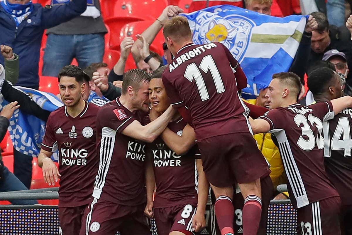 レスター シティ 5度目の決勝戦でfaカップ初優勝 ティーレマンスのゴールでチェルシーとの接戦を制す Goal Com レスター シティ 5度目の決勝戦でfaカップ初優勝 ティーレマンスのゴールでチェルシーとの接戦を制す Goal Com