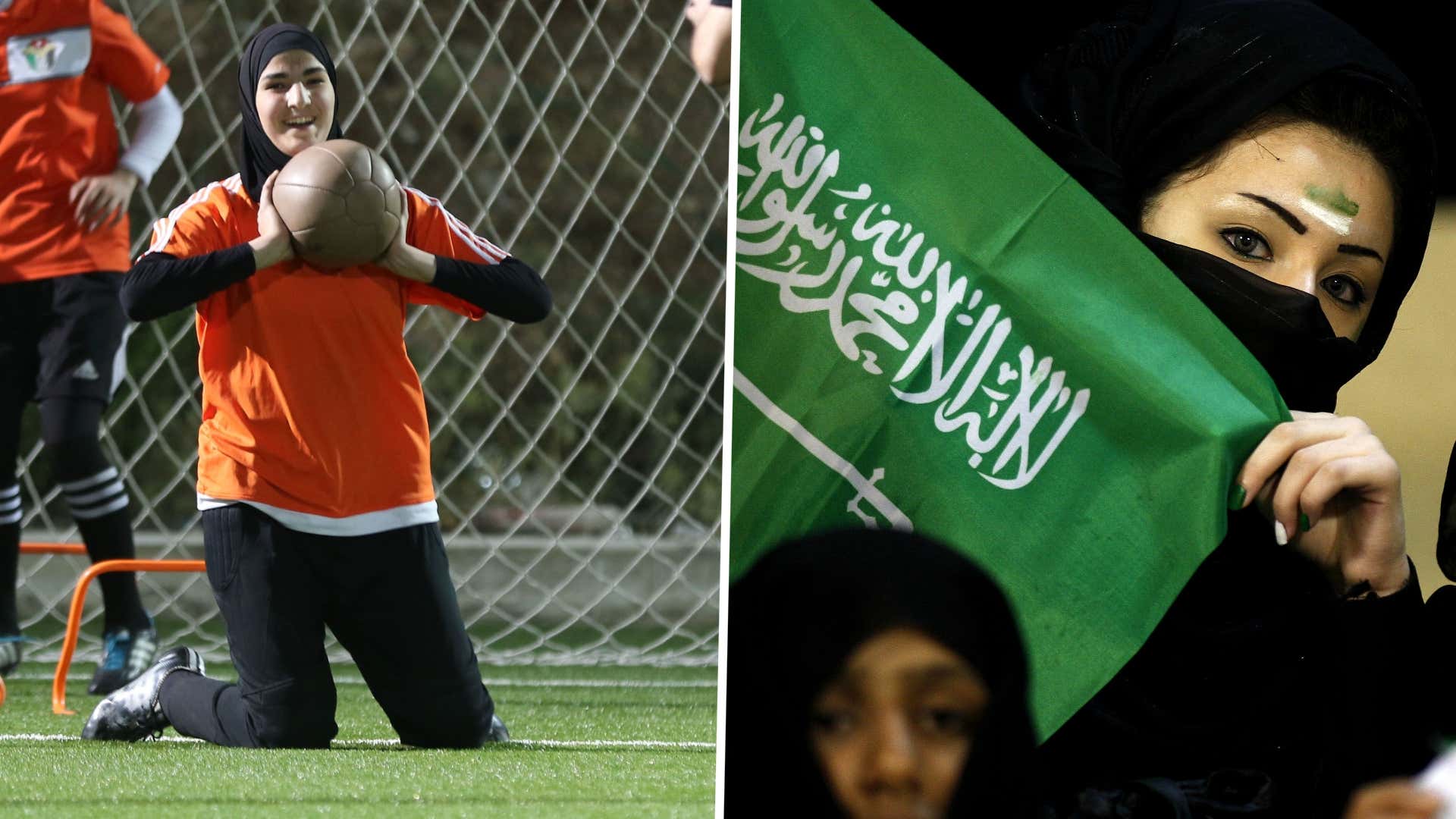 Die Frauenmeisterschaft wird in Saudi-Arabien geboren: ein obligatorischer Schleier und eine Hose