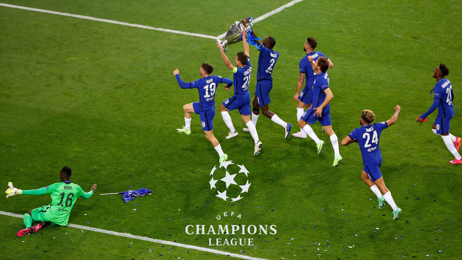 FC Chelsea champions league gewinn titel triumph jubel feiern gfx