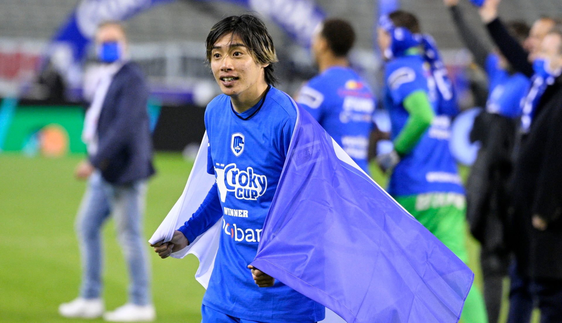 伊東純也 Genk ヘンク 19-20 正規品ユニフォーム 3rd 柏レイソル