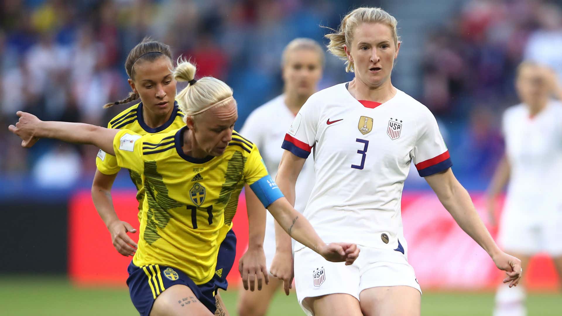 Samantha Mewis USA USWNT Sweden Women's World Cup 2019