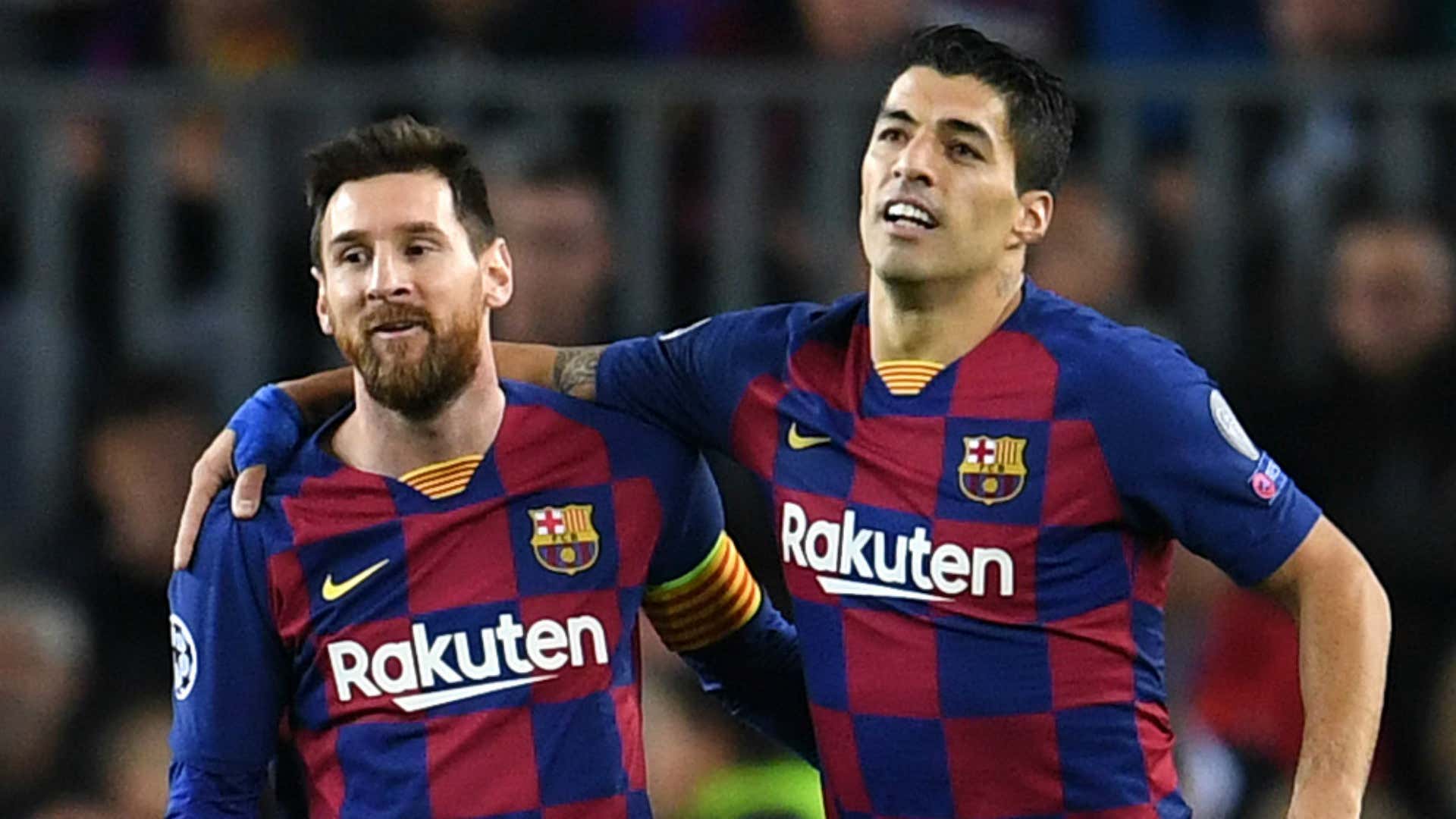 Lionel Messi Luis Suarez Barcelona 2019-20