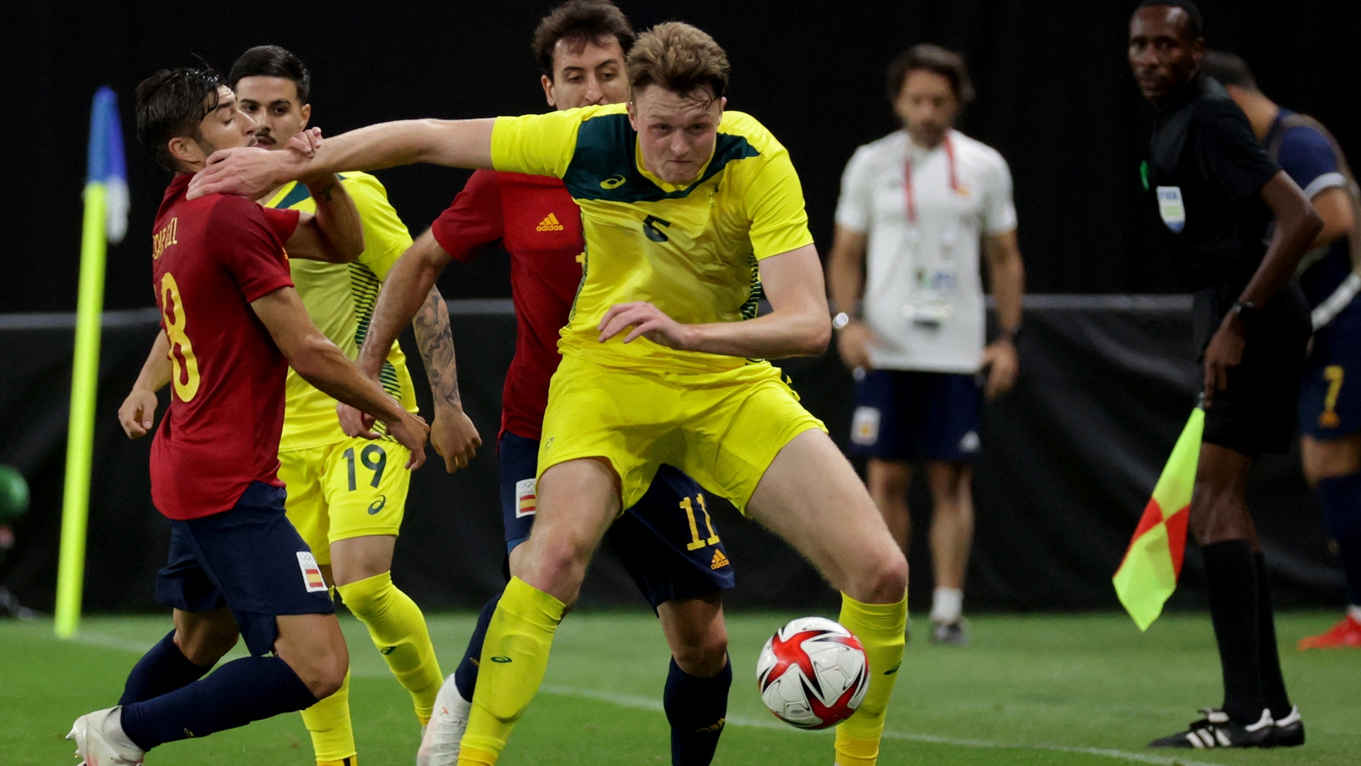 豪州代表の長身cbサウターが古橋亨梧を警戒 素晴らしい選手 Goal Com 豪州代表の長身cbサウターが古橋亨梧を警戒 素晴らしい選手 Goal Com