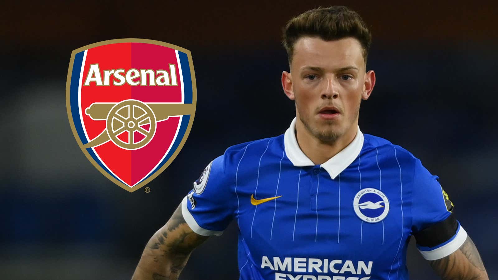 White Says Arsenal Transfer Rumours Are Nice But Brighton Defender Doesn T Talk To Team Mates About Future Goal Com