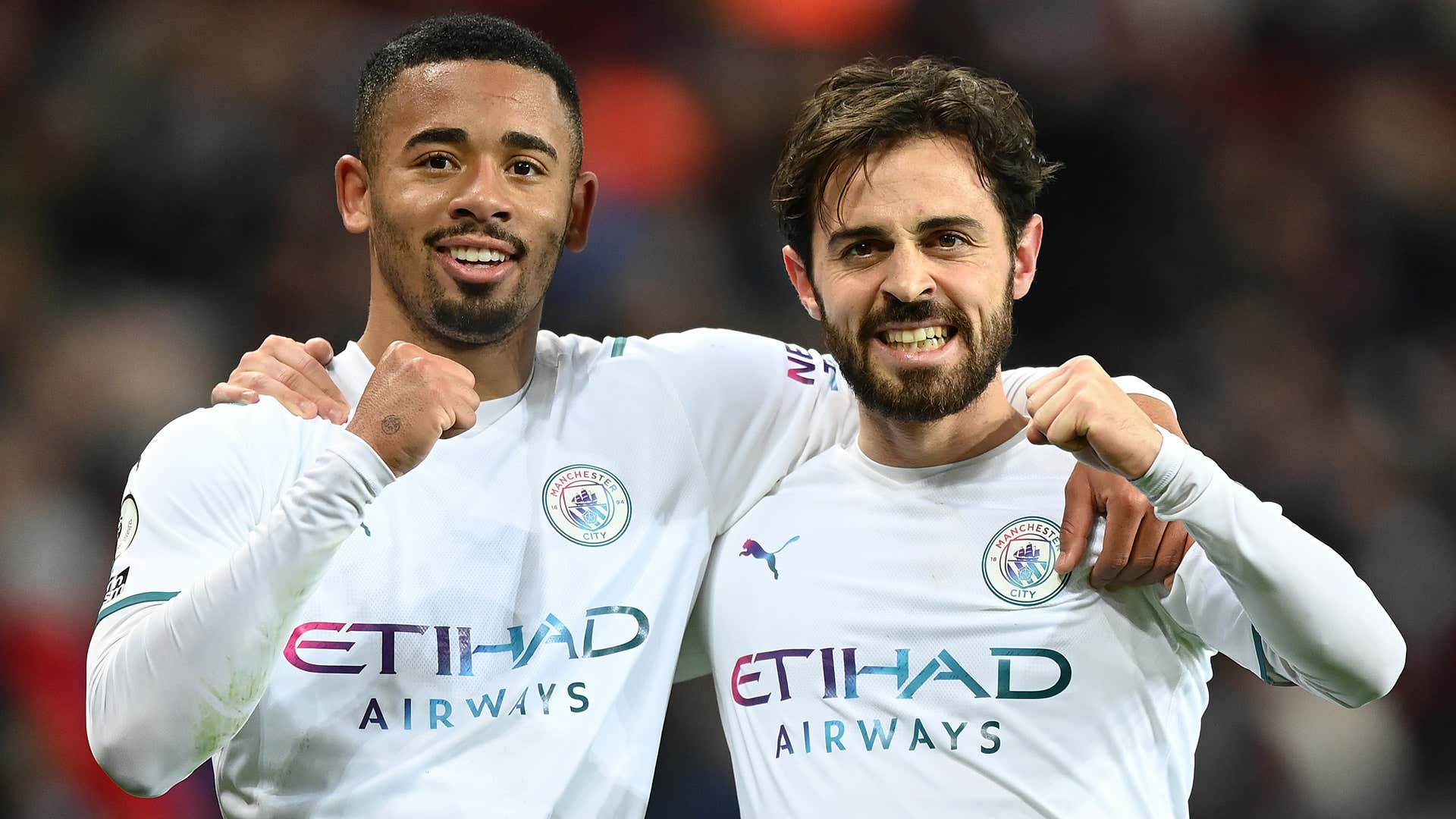 Gabriel Jesus Bernardo Silva Manchester City 2021-22