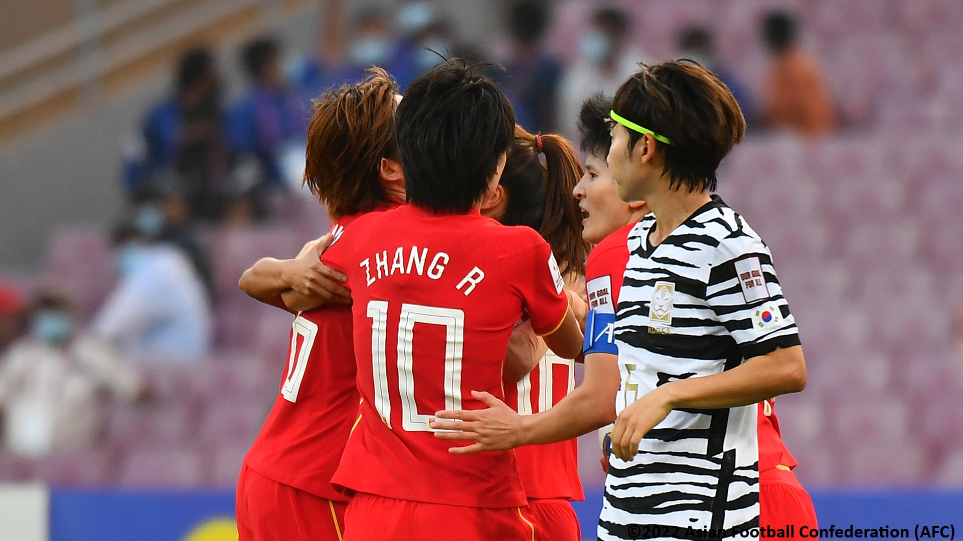 中国が2点差から逆転で韓国に勝利 なでしこ撃破の勢いそのままに女子アジア杯制覇 Goal Com