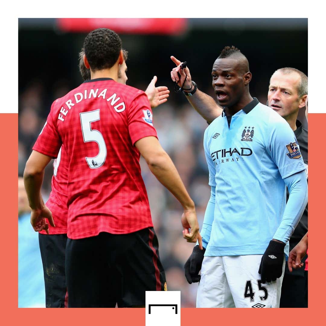 Mario Balotelli Manchester City Manchester United Premier League 2012 GFX