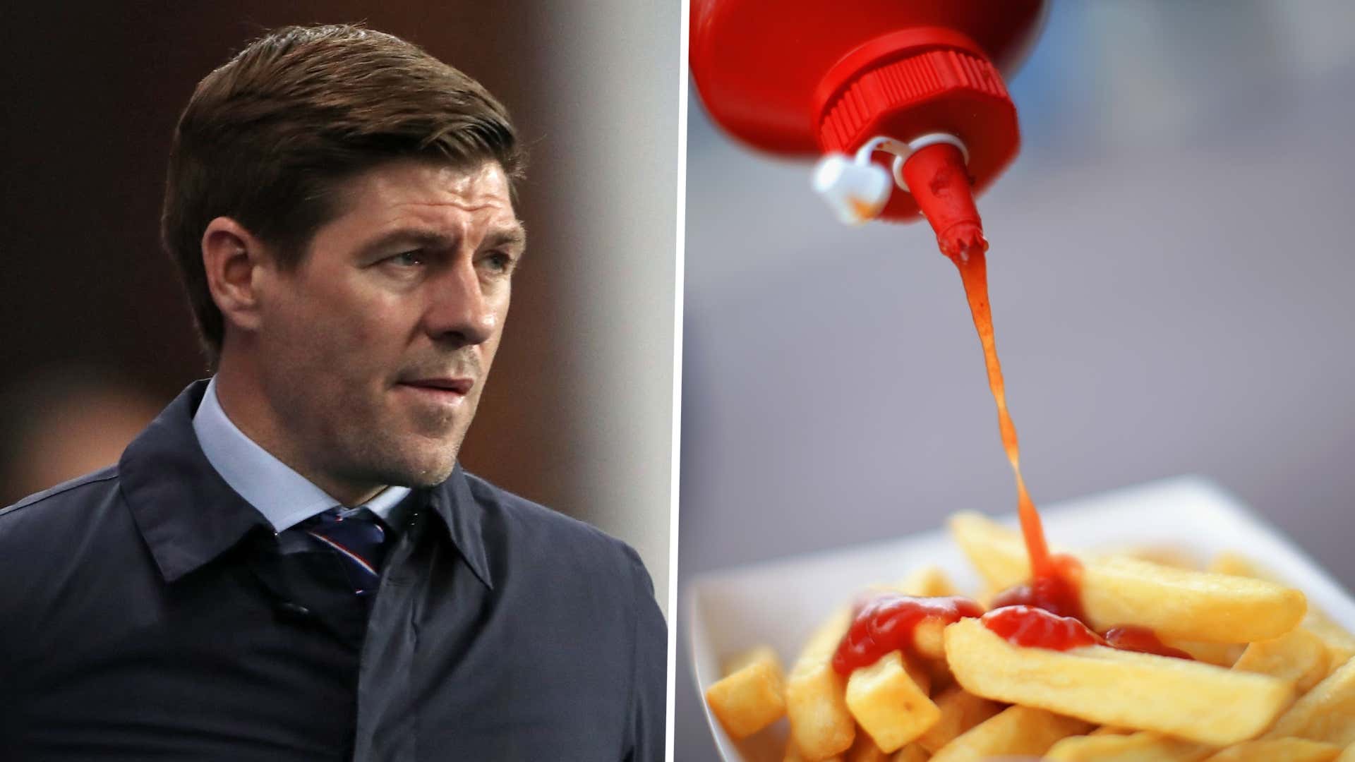Gerrard confirms ketchup ban at Aston Villa