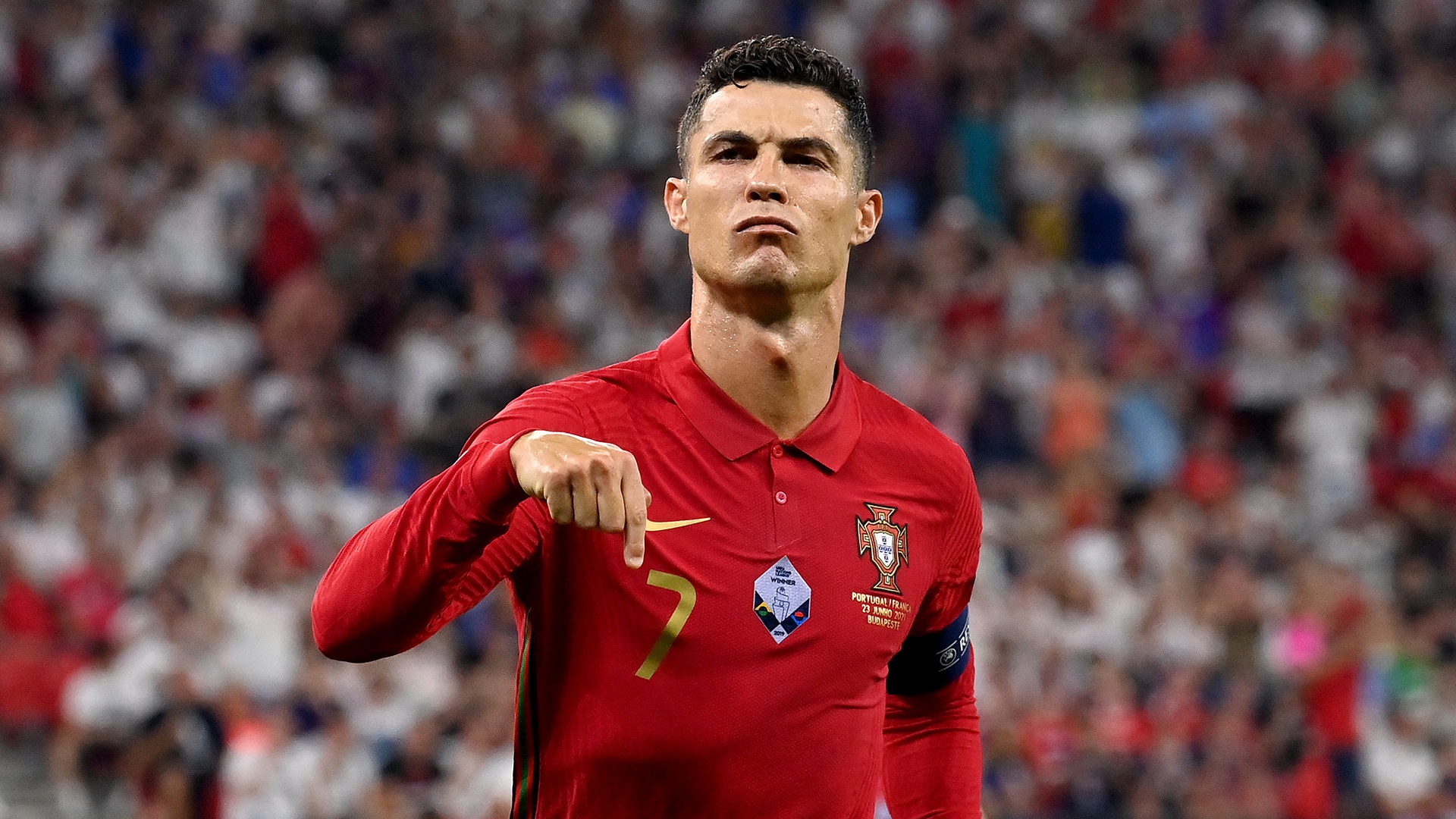 ronaldo breaks all time men s international scoring record with brace for portugal in republic of ireland clash goal com