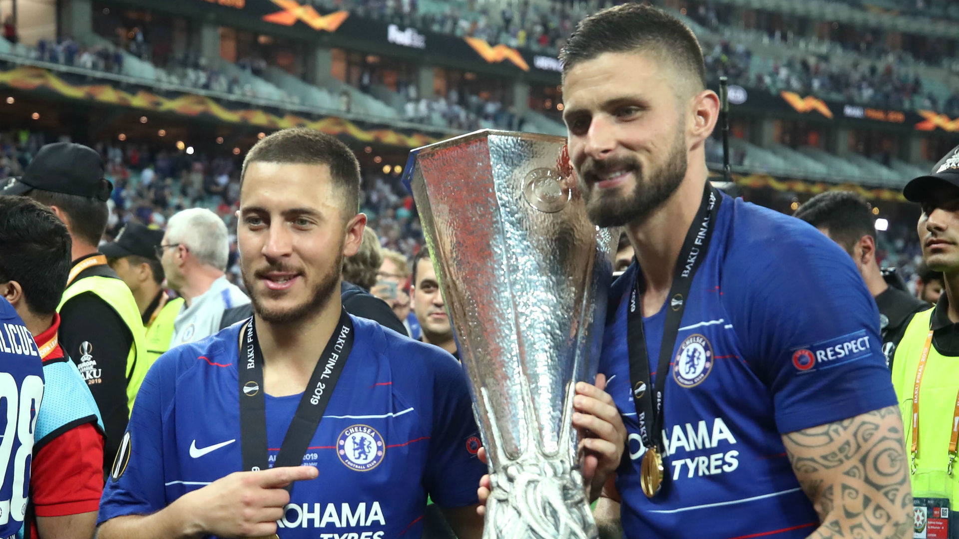 Chelsea News: Olivier Giroud happy for Chelsea but sad for Arsenal after  Europa League win | Goal.com