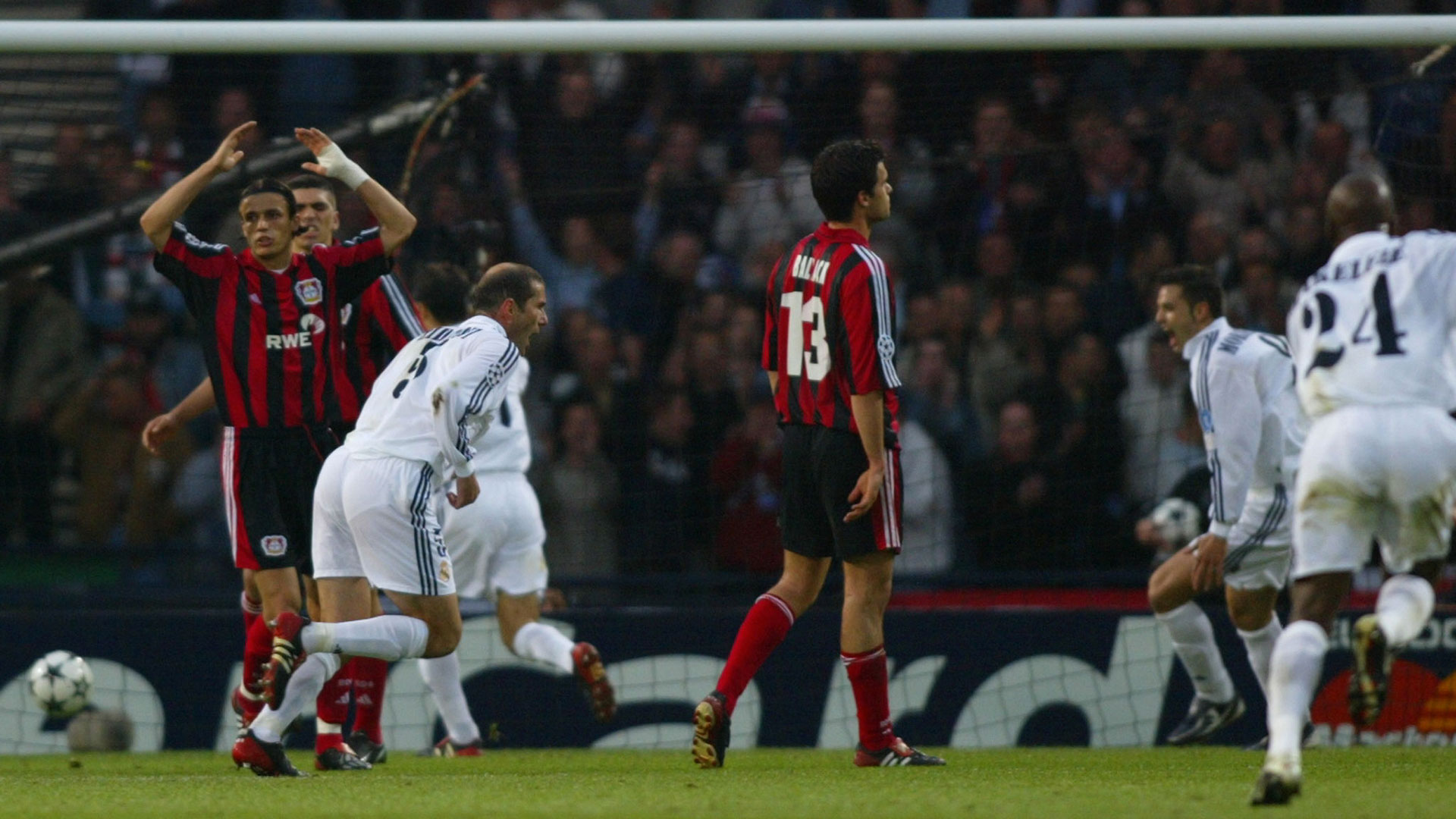Watch Man City Stars Recreate Zinedine Zidane S Uefa Champions League Wonder Goal Goal Com