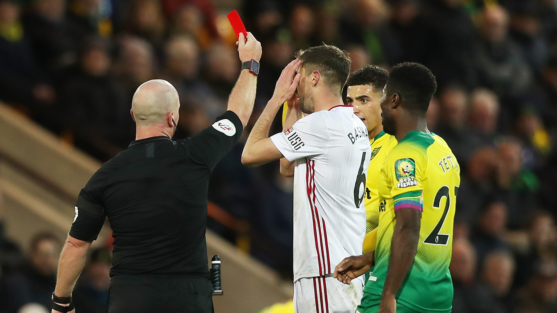 Premier League Suspensions How Do Bookings Red Card Bans Work In 2019 20 Goal Com
