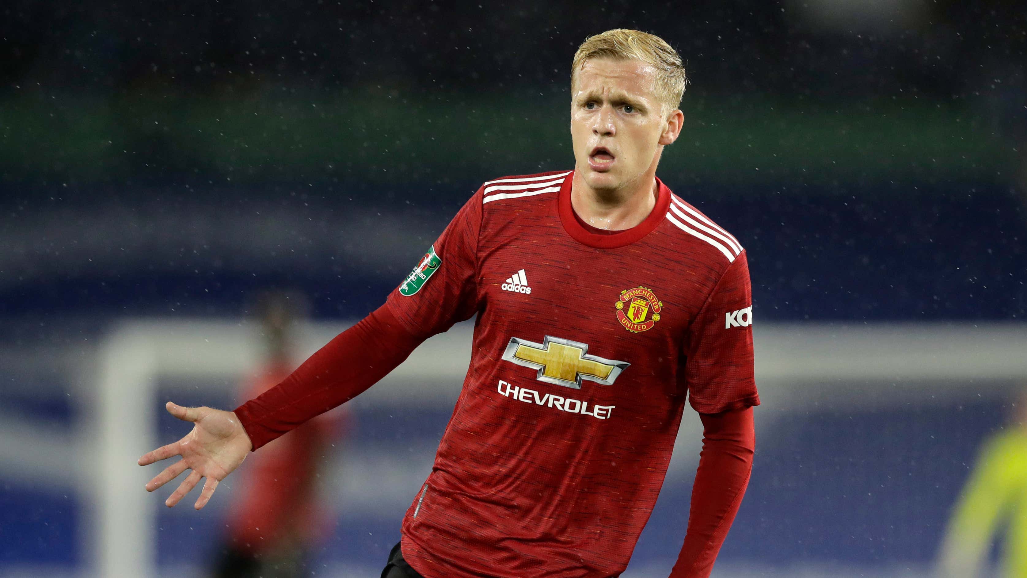Donny van de Beek Manchester United 2020-21