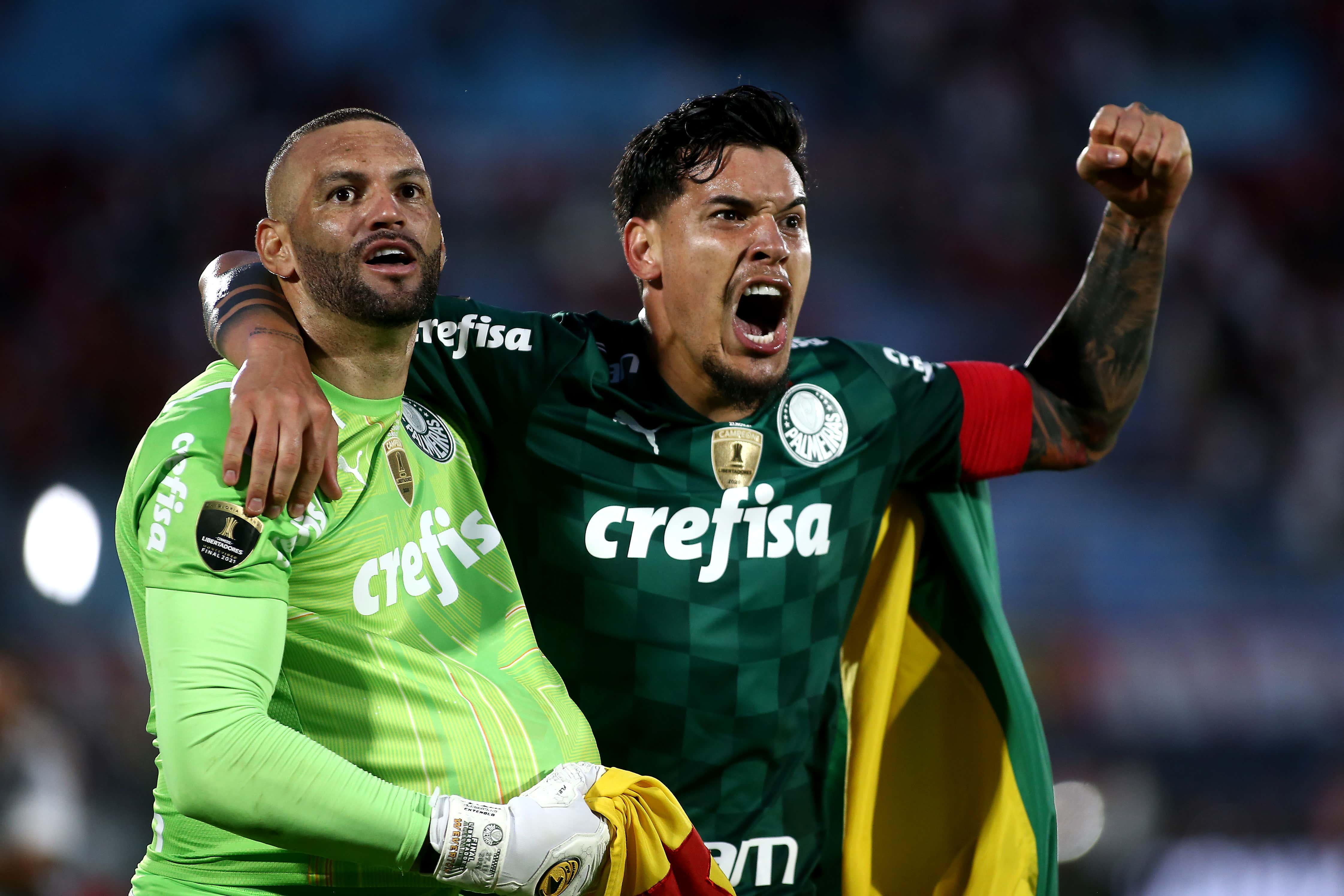 Weverton Gustavo Gomez Palmeiras Flamengo Copa Libertadores 27112021
