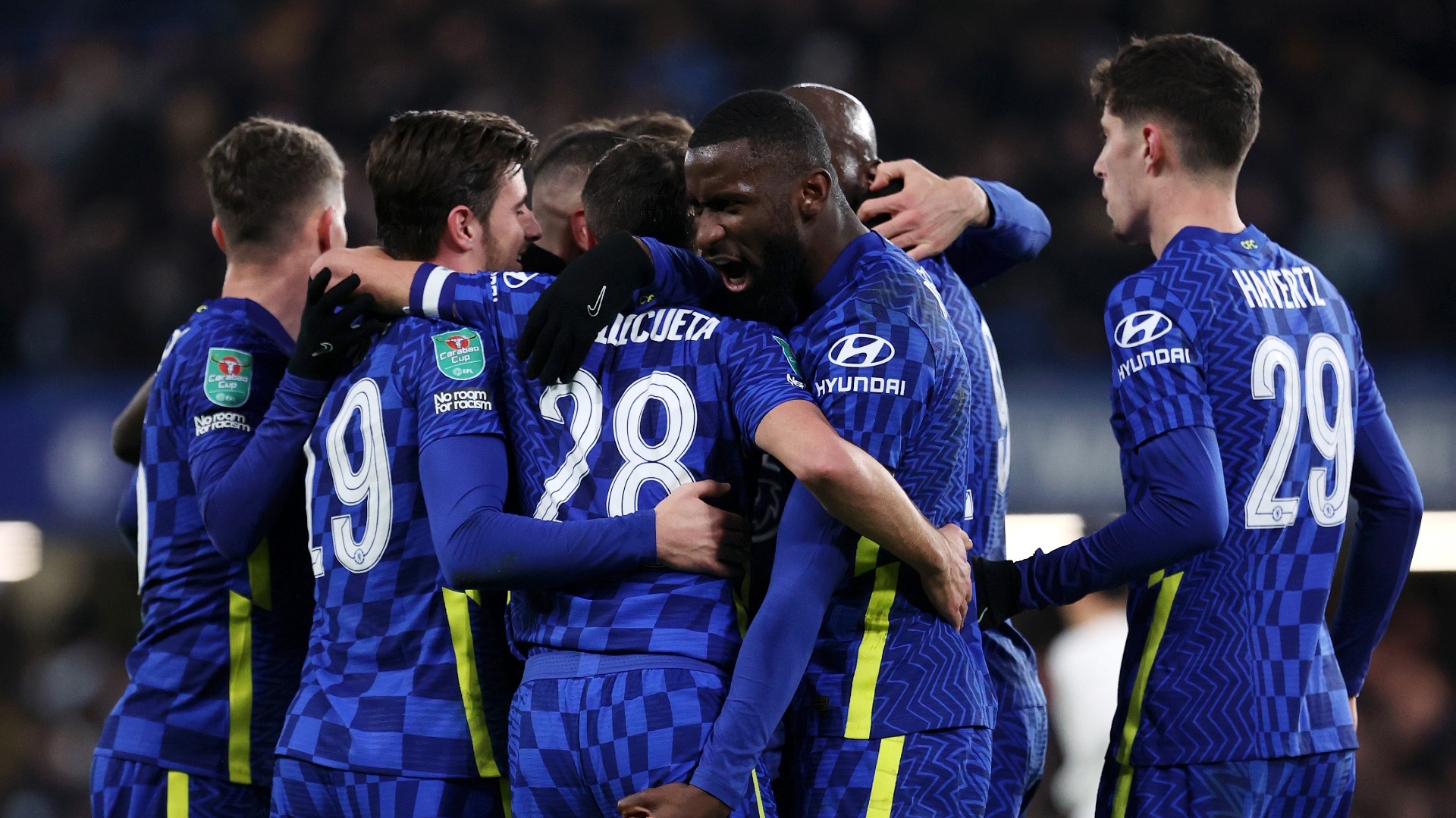 ルカク復帰のチェルシーがリーグ杯準決勝でトッテナムに先勝…第2戦は1週間後