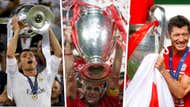Cristiano Ronaldo, Steven Gerrard, Robert Lewandowski, Champions League