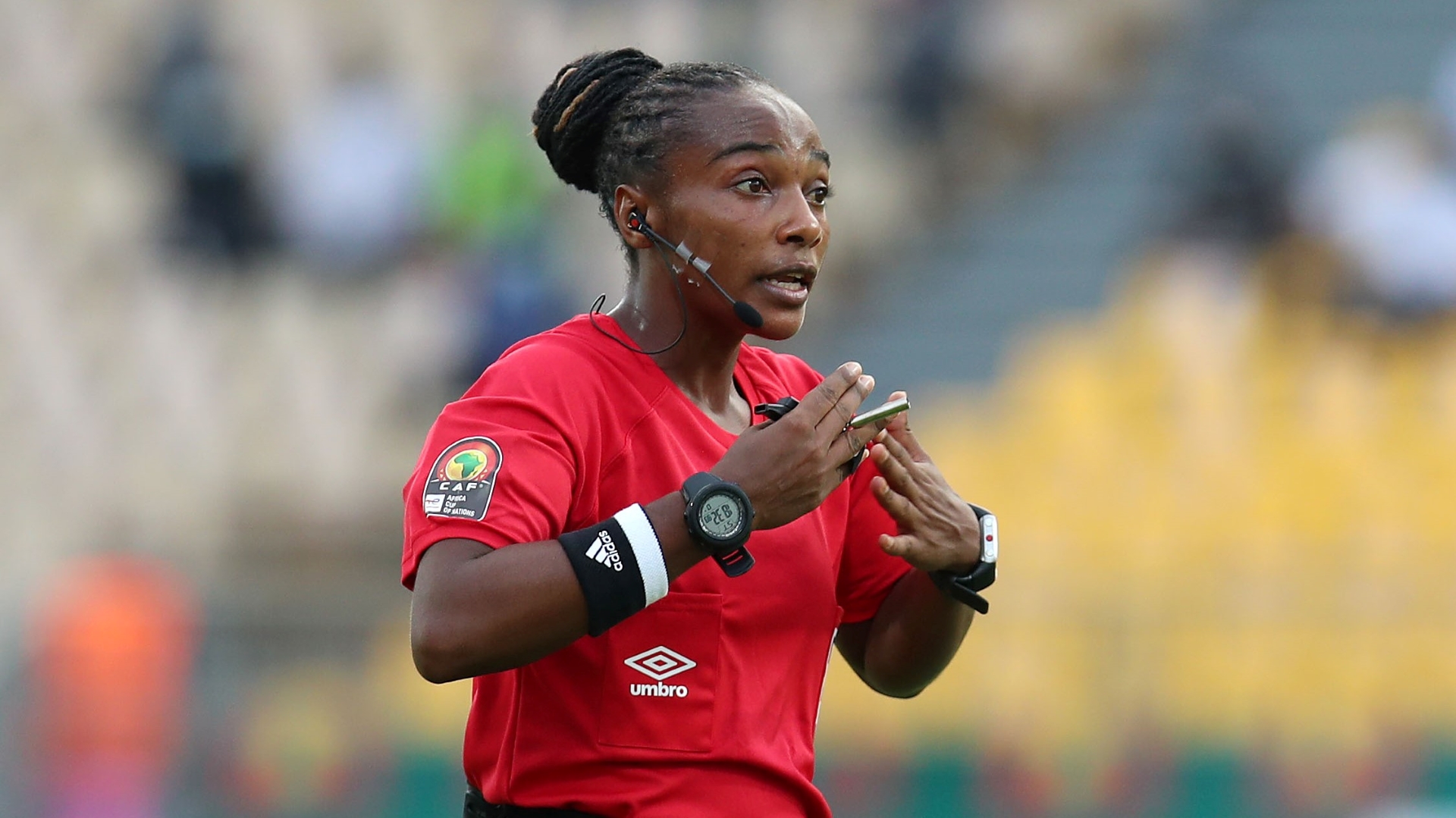 Rwanda referee Mukansanga and her all-female assistants make history at  Afcon 2021 | Goal.com
