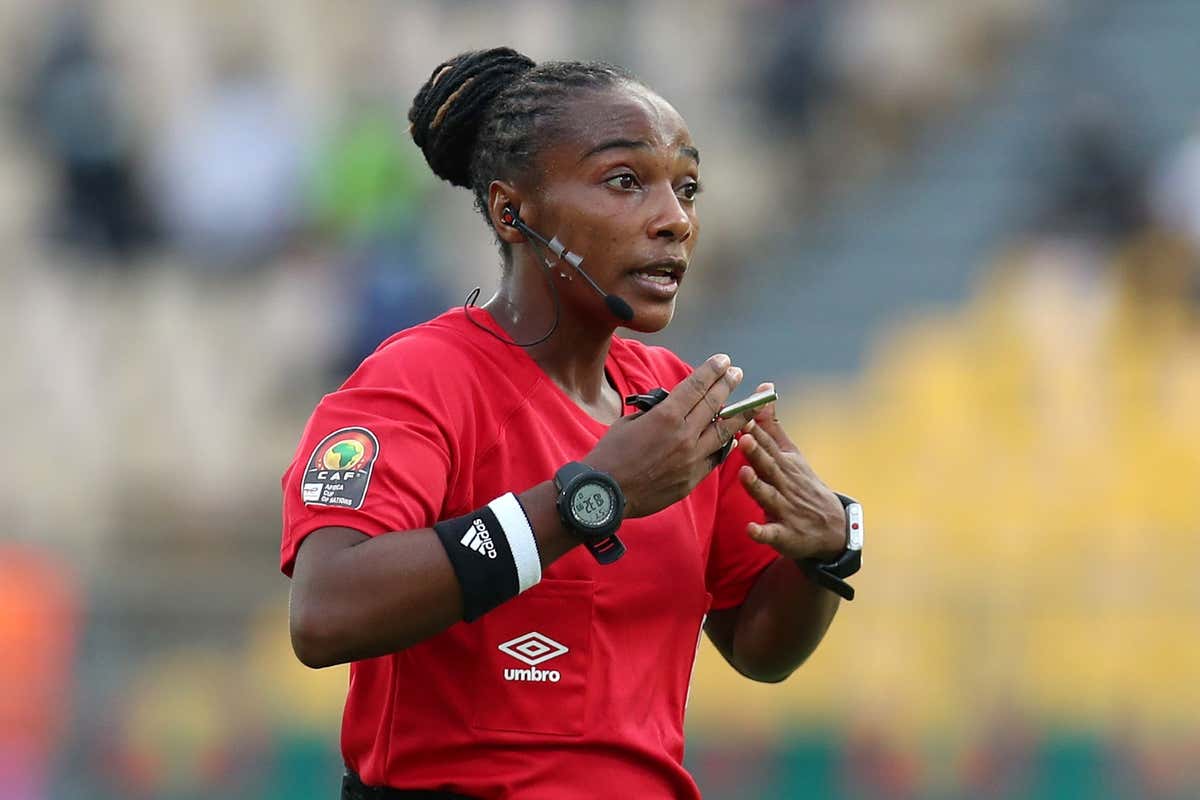 Rwanda referee Mukansanga and her all-female assistants make history at  Afcon 2021 | Goal.com