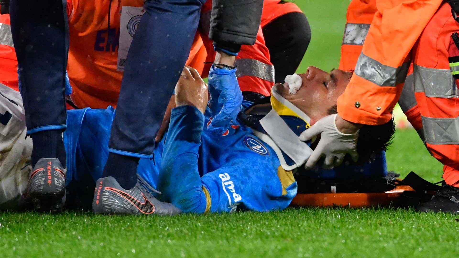 Hirving Lozano Napoli Leicester injury