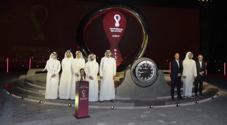 One year for the 2022 World Cup: Qatar unveils official countdown clock | Goal.com