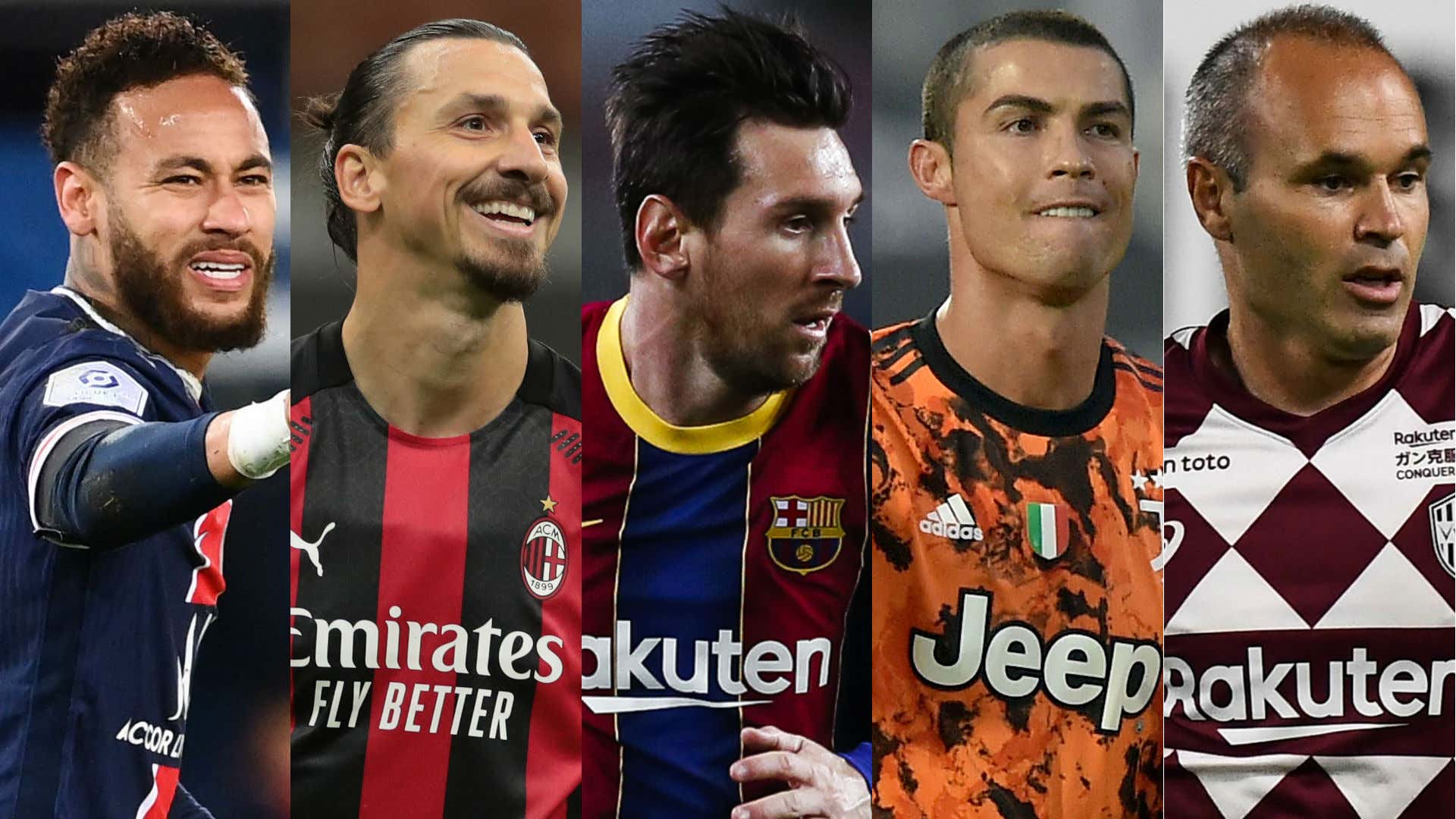 メッシ C ロナウド イブラヒモヴィッチらスターが憧れた選手は Goal Com メッシ C ロナウド イブラヒモヴィッチらスターが憧れた選手は Goal Com
