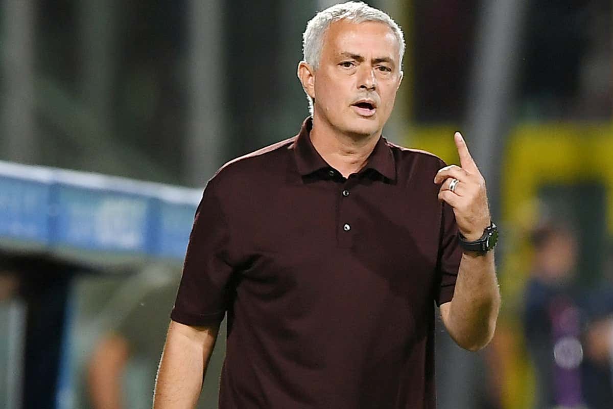 Mourinho Salernitana Roma