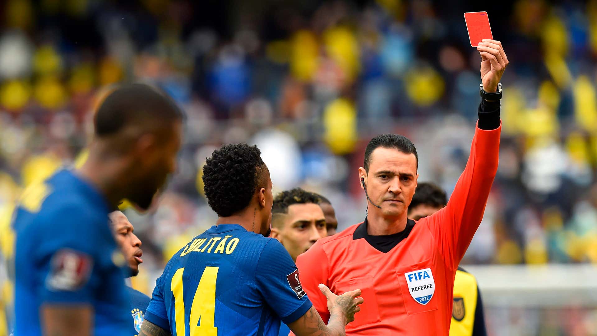 Ecuador Brazil referee