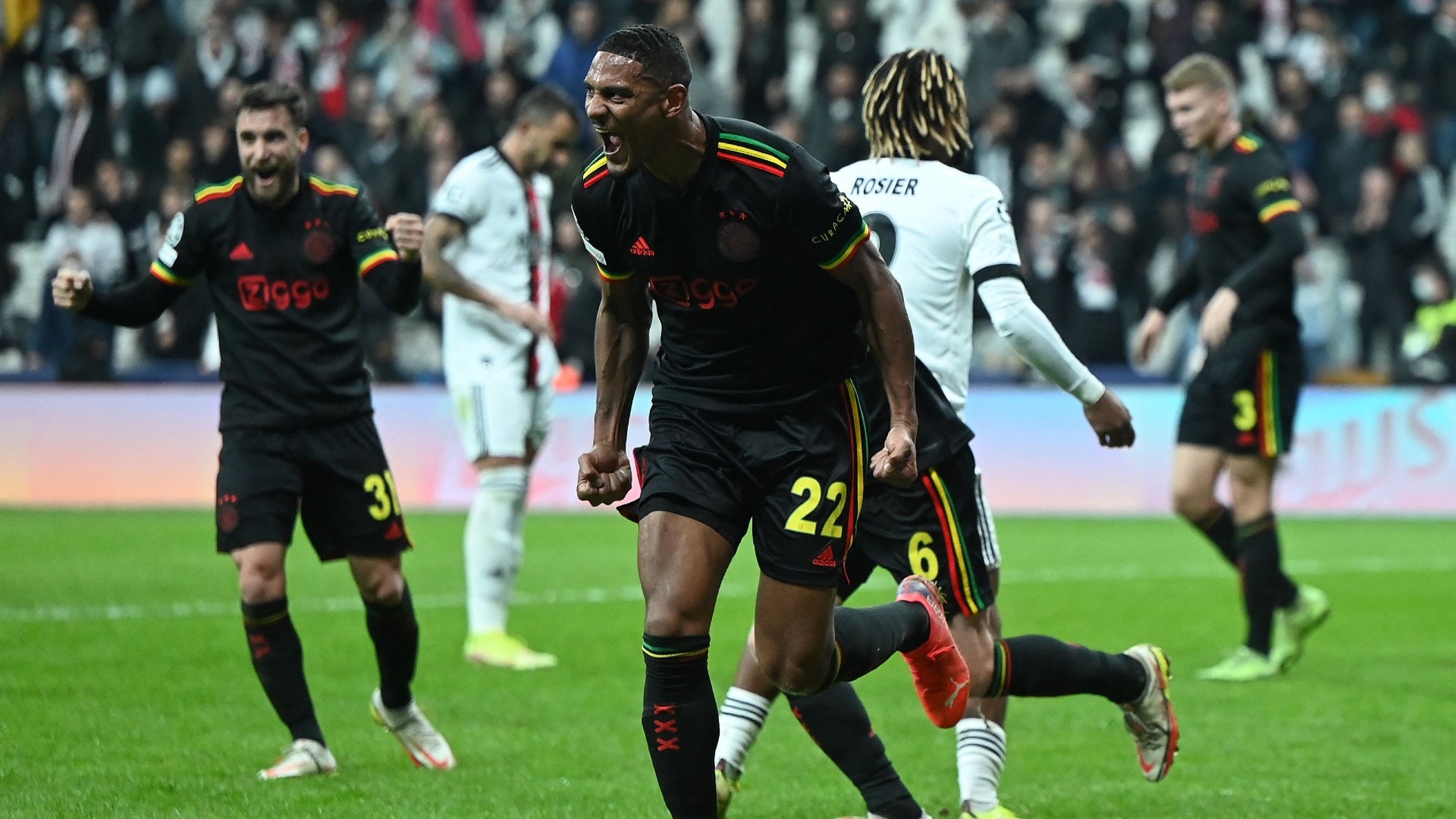 ajax star haller makes champions league history with brace against besiktas goal com